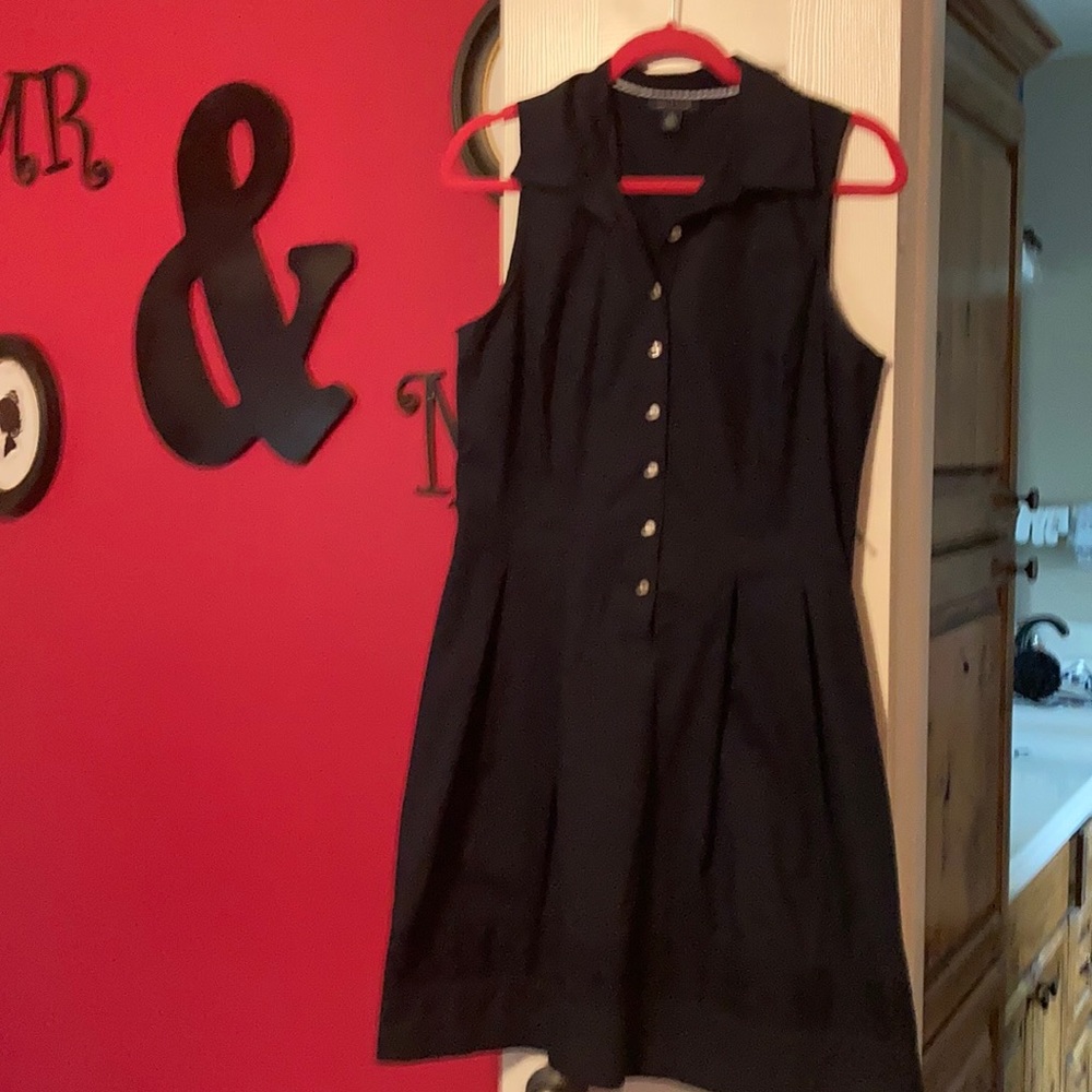 Navy blue dress